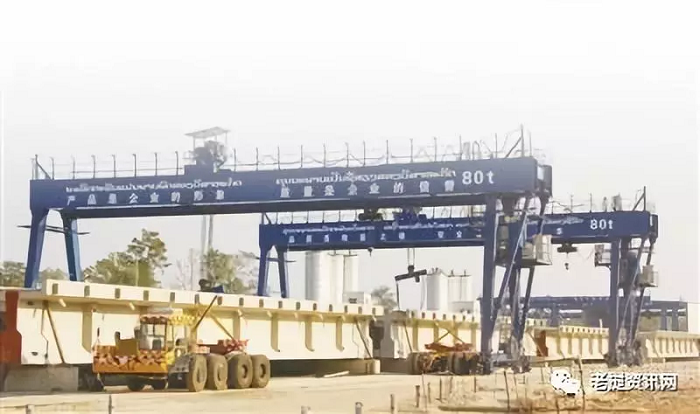 中老鐵路萬象制梁場遠景。本報記者 孫廣勇攝